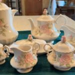 History of Metlox Dining California Rose Pattern Vernon Ware