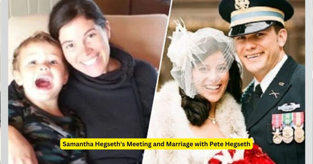 Samantha Hegseth's Meeting and Marriage with Pete Hegseth