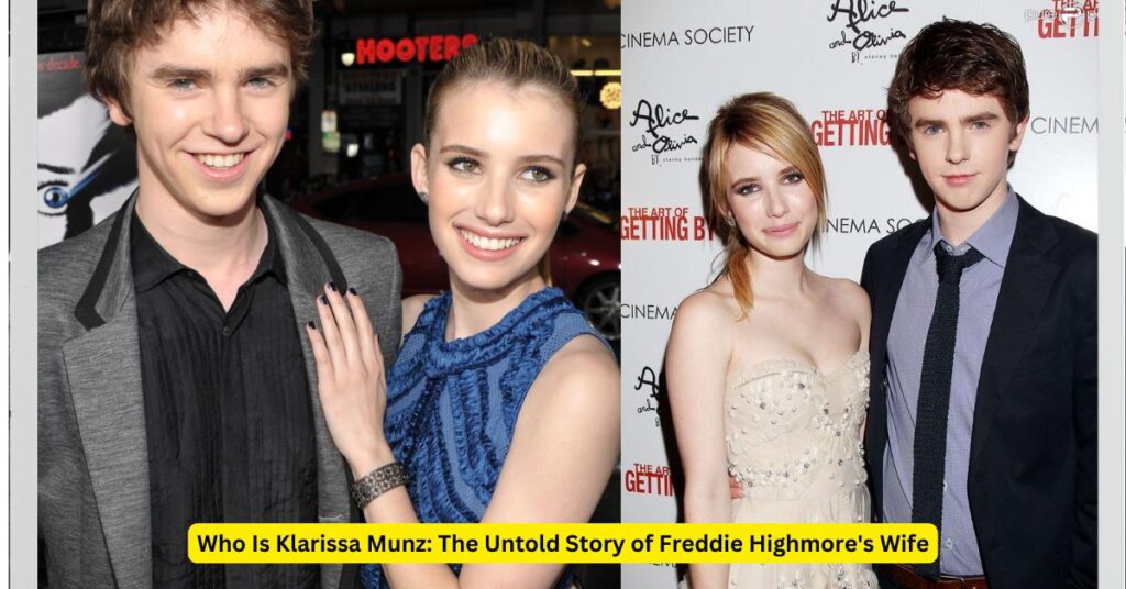 Who Is Klarissa Munz The Untold Story of Freddie Highmore's Wife