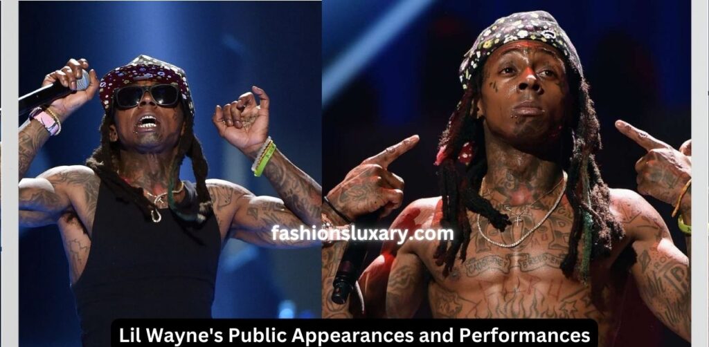 Lil Wayne's Public Appearances and Performances